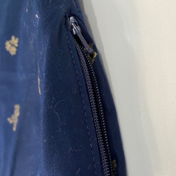 Janie and Jack navy blue gold floral suit pants - EUC - Picture 8 of 8